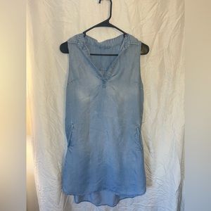 DENIM DRESS - fits like Medium